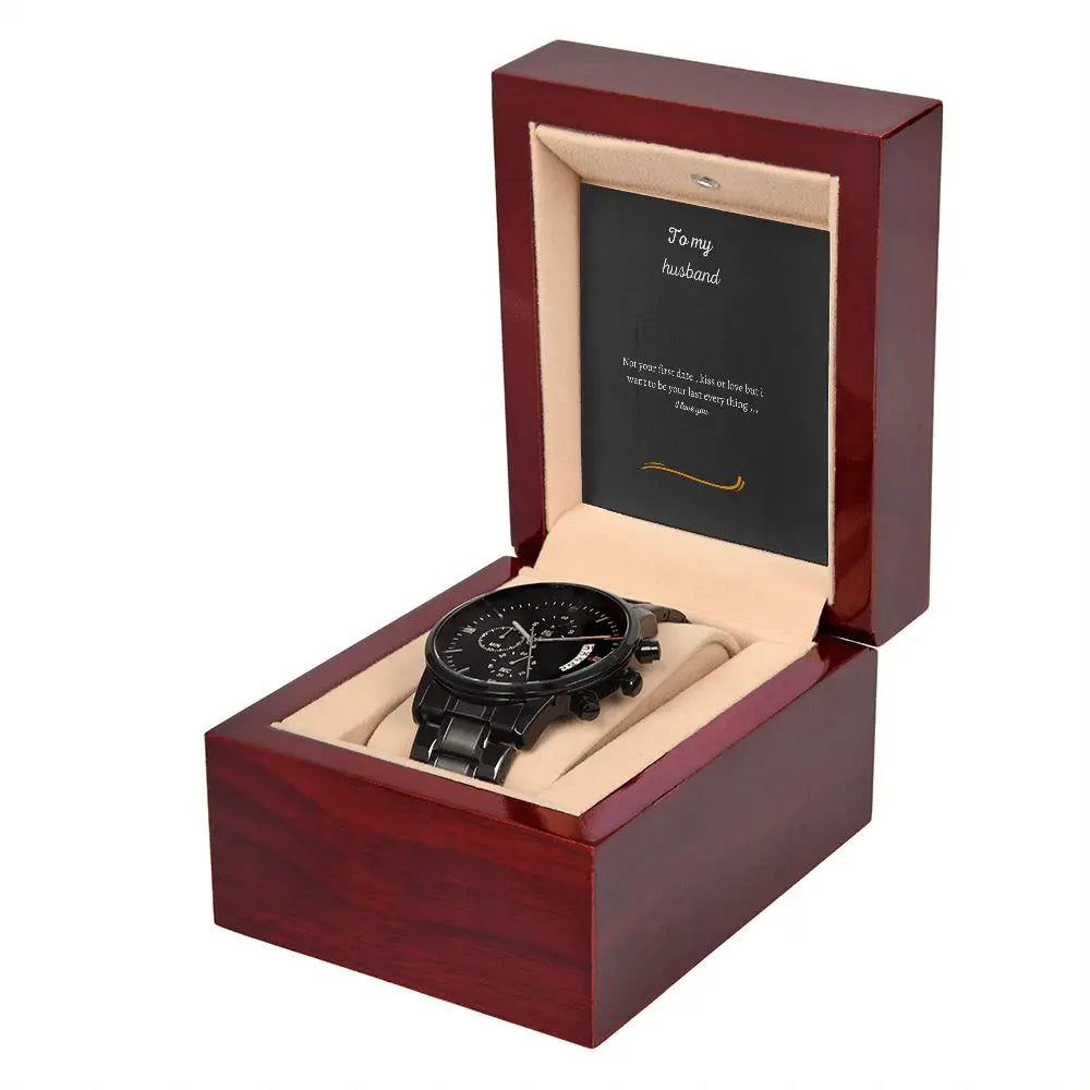 Chronographe Noire flexam
