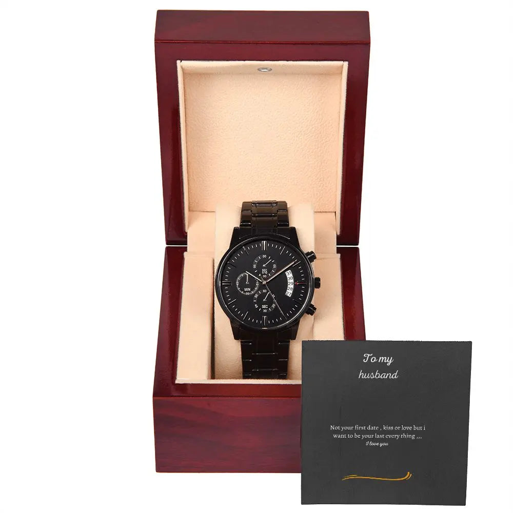 Chronographe Noire flexam