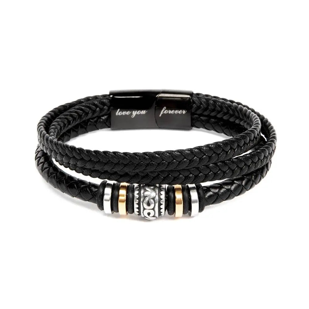 Gift to my Dad Bracelet love you forever Men's. ShineOn Fulfillment