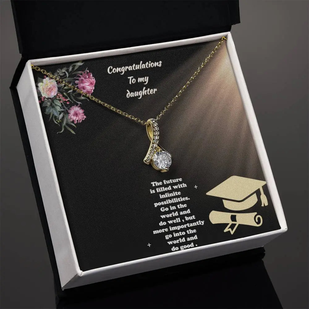 Gift to my daughter necklace alluring beauty graduation. ShineOn Fulfillment