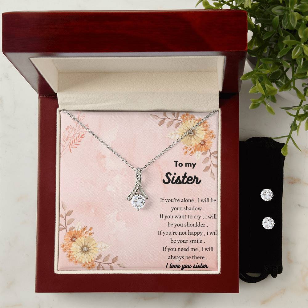 Gift to my sister Alluring Beauty necklace .