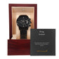To my husband watch Chronographe black-flexam