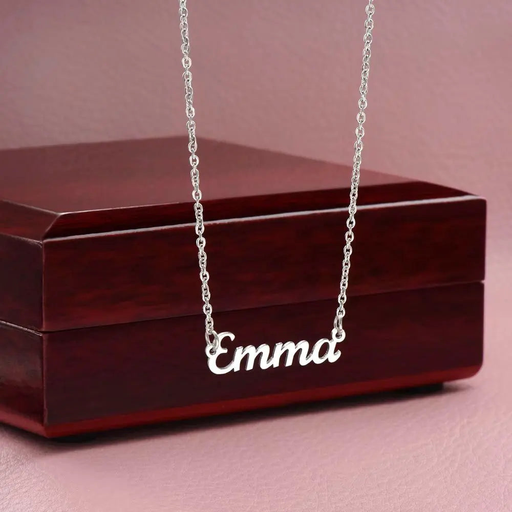 Gift to soulmate Necklace personalized CM.