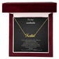 Gift to soulmate Necklace personalized CM.