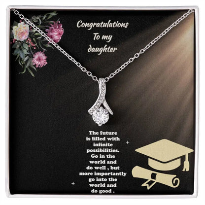 Gift to my daughter necklace alluring beauty graduation. ShineOn Fulfillment