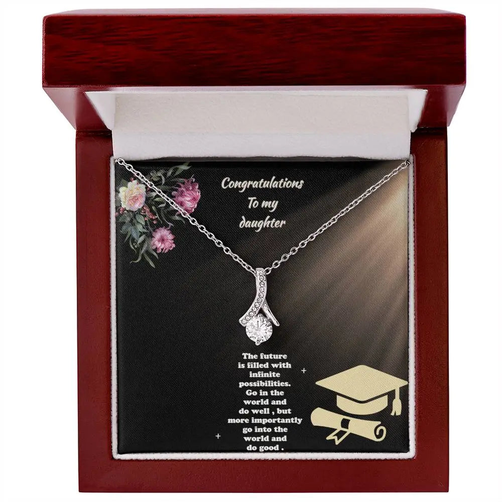 Gift to my daughter necklace alluring beauty graduation. ShineOn Fulfillment