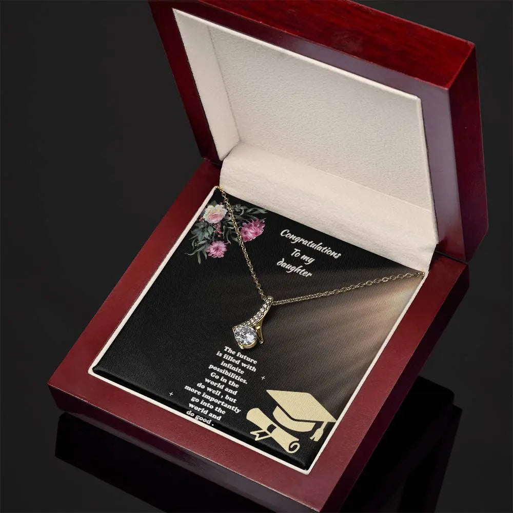 Gift to my daughter necklace alluring beauty graduation. ShineOn Fulfillment