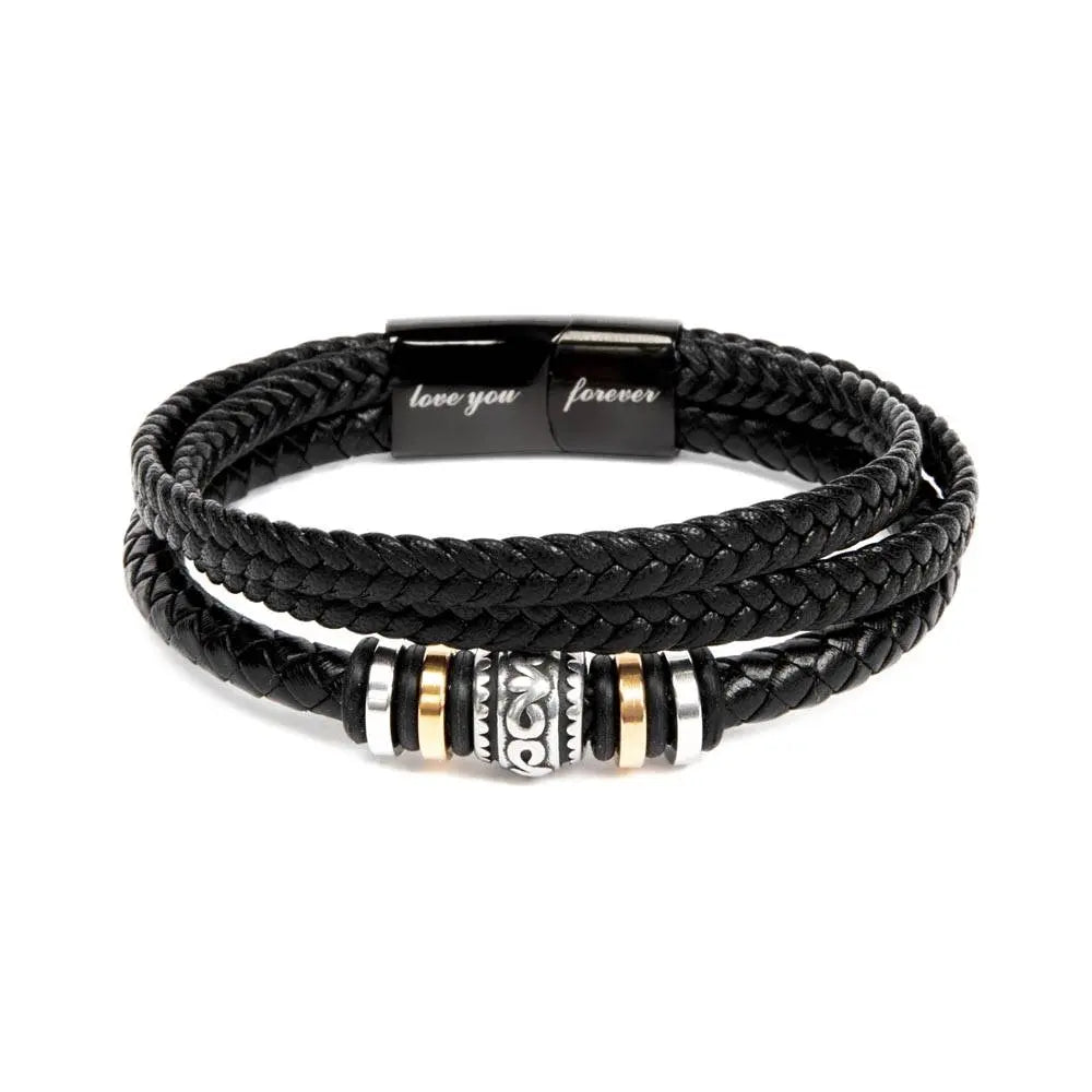 Gift to my husband bracelete love you forever. ShineOn Fulfillment