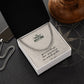 Gift to my son Necklace Cuban Link Chain Men's .
