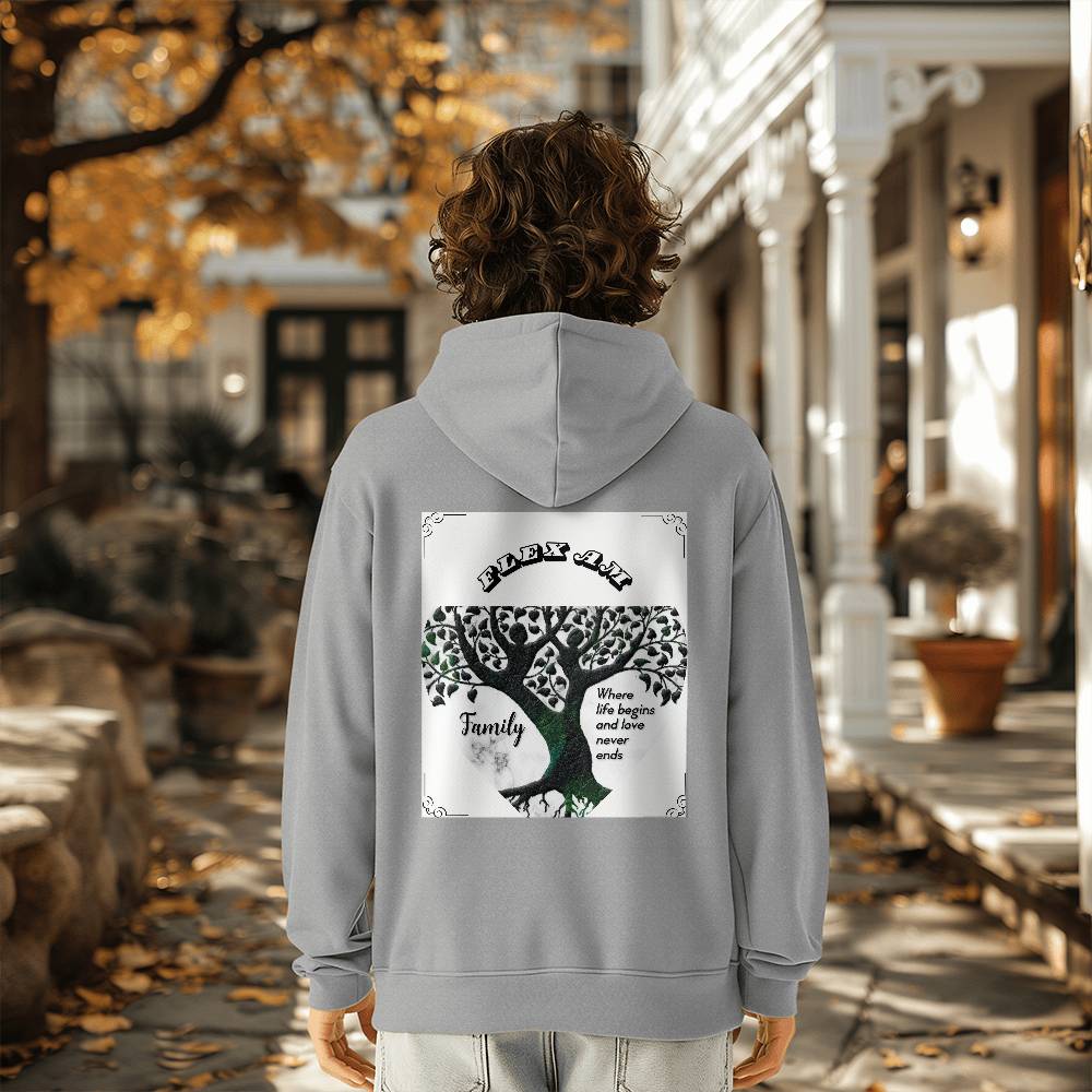 Unisex Pullover Hoodie .